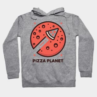 Pizza Planet Tribute - Fan Movie Theater Pizza Planet Movie Tribute - Pizza Planet best Tribute and Designs Piza Pitza Pitsa Planet Tribute - Pizza Lover Pizza Slice - Pizza and Chill Hoodie